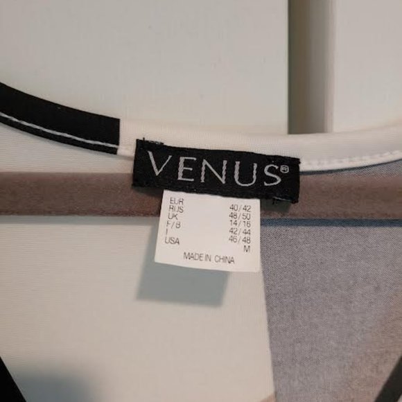 Venus V- neck Wrap Style Dress - Picture 7 of 8